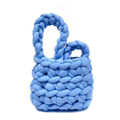 Bolso de crochet estético