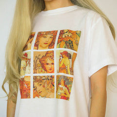 Camiseta de Alphonse Mucha