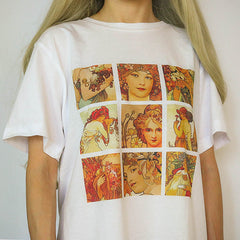 Alphonse Mucha T-Shirt, S