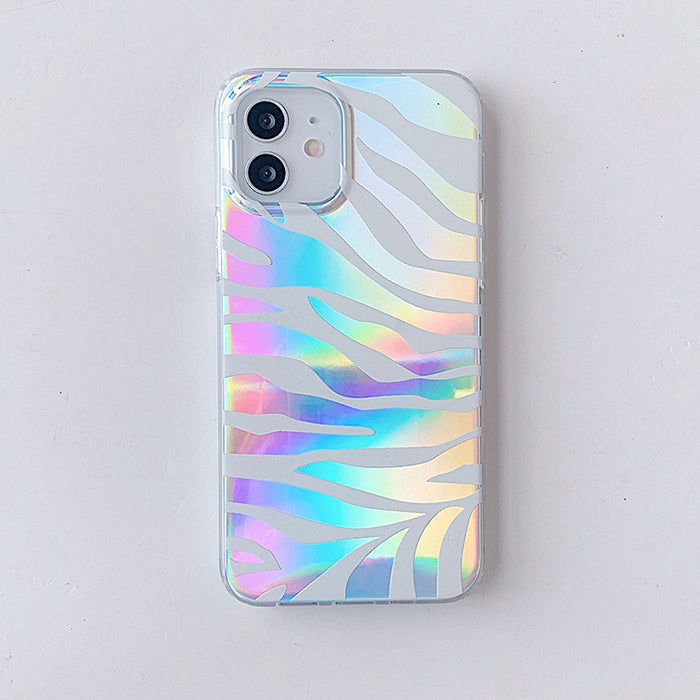 Funda holográfica de animales para iPhone