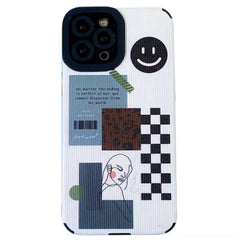 Funda para iPhone con estética artística