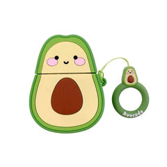 Estuche para AirPods con diseño de aguacate