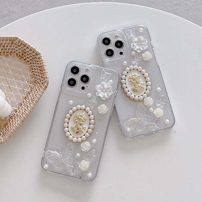 Funda para iPhone con estética barroca