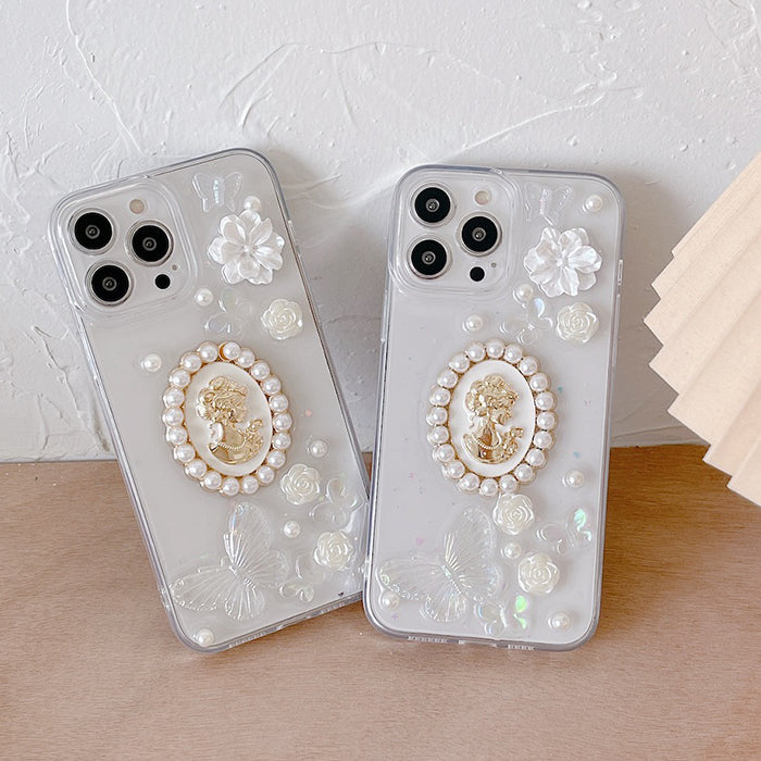 Funda para iPhone con estética barroca