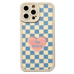 Funda para iPhone "Sé valiente"