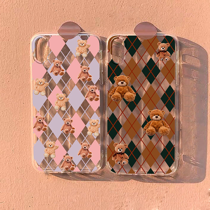 iPhone-Hülle mit Argyle-Muster