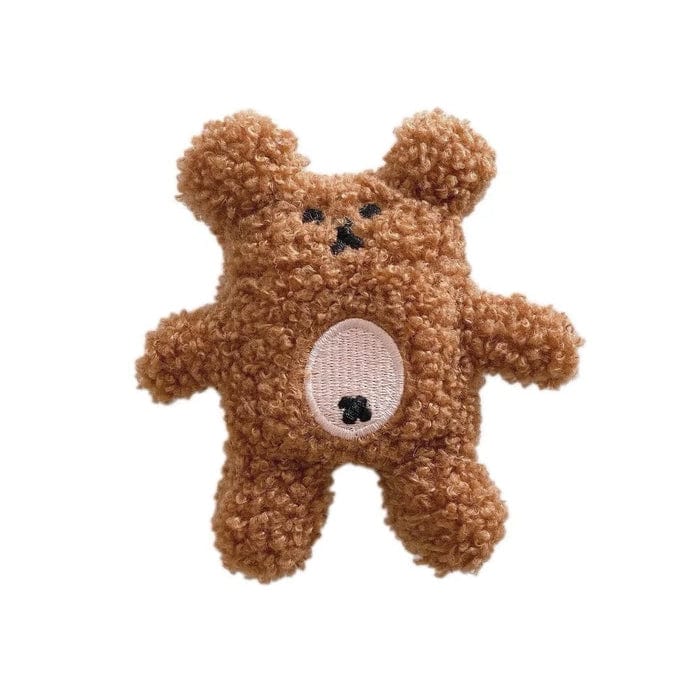 Estuche para AirPods con forma de oso de peluche