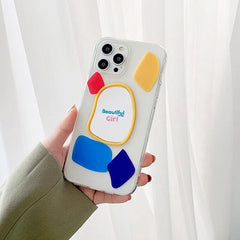 Funda para iPhone con espejo de chica hermosa