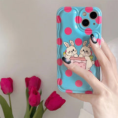 Funda para iPhone con diseño de conejita