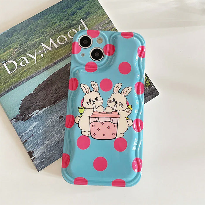 Funda para iPhone con diseño de conejita