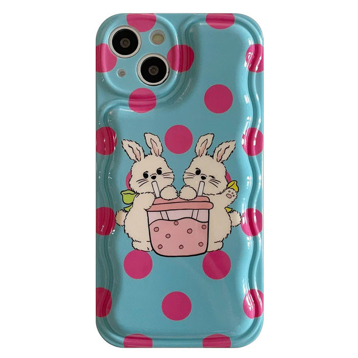 Funda para iPhone con diseño de conejita