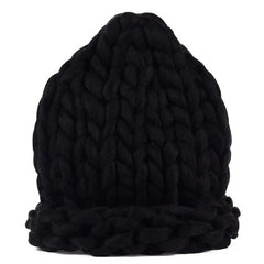 Gorro de punto de bucle grande