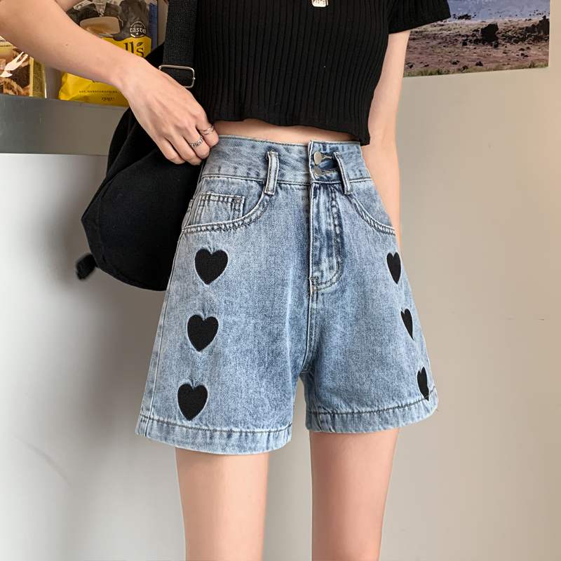 Black Hearts Shorts