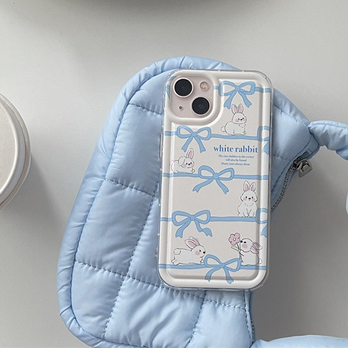 Funda para iPhone con lazo de conejo