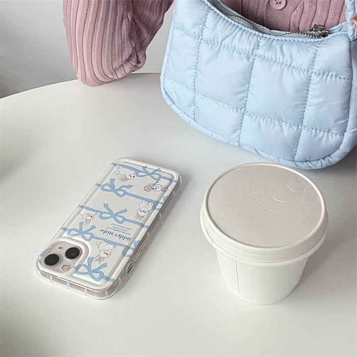 Funda para iPhone con lazo de conejo