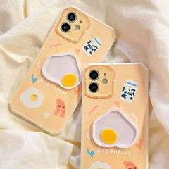 Funda para iPhone con desayuno 