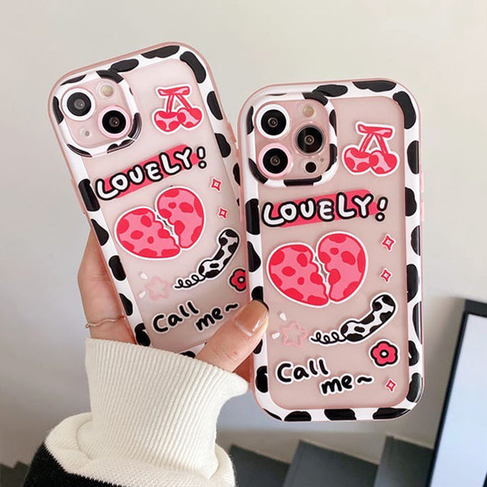 Funda para iPhone con corazón roto