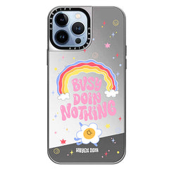 Busy Doin' Nothing iPhone Case