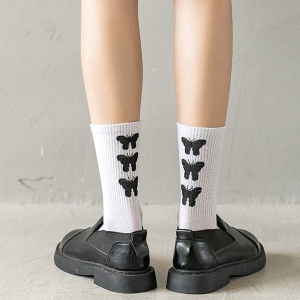 Butterfly Aesthetic Socks