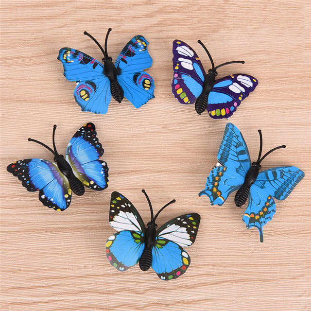 Butterfly Hair Clips Set