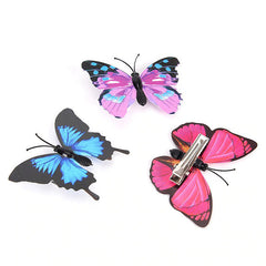 Butterfly Hair Clips Set