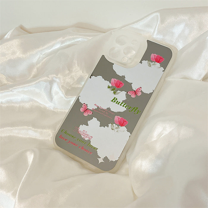 Butterfly Mirror iPhone Case