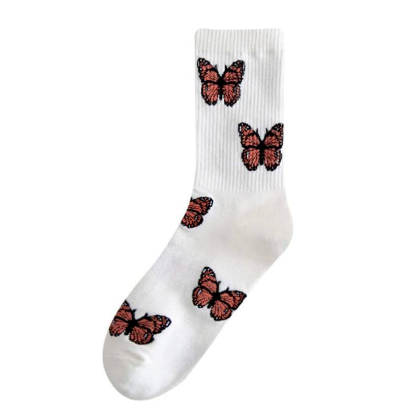 Calcetines de mariposa