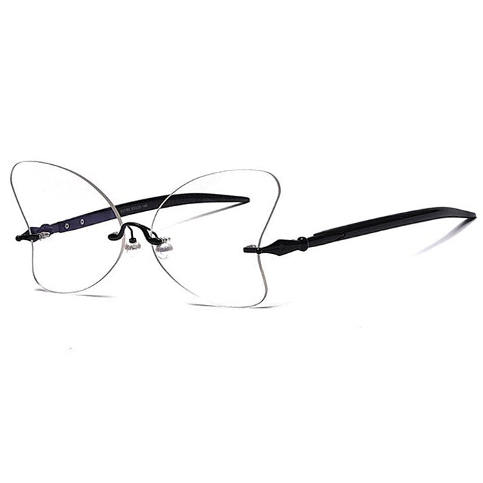 Schmetterlingsflügel Brille