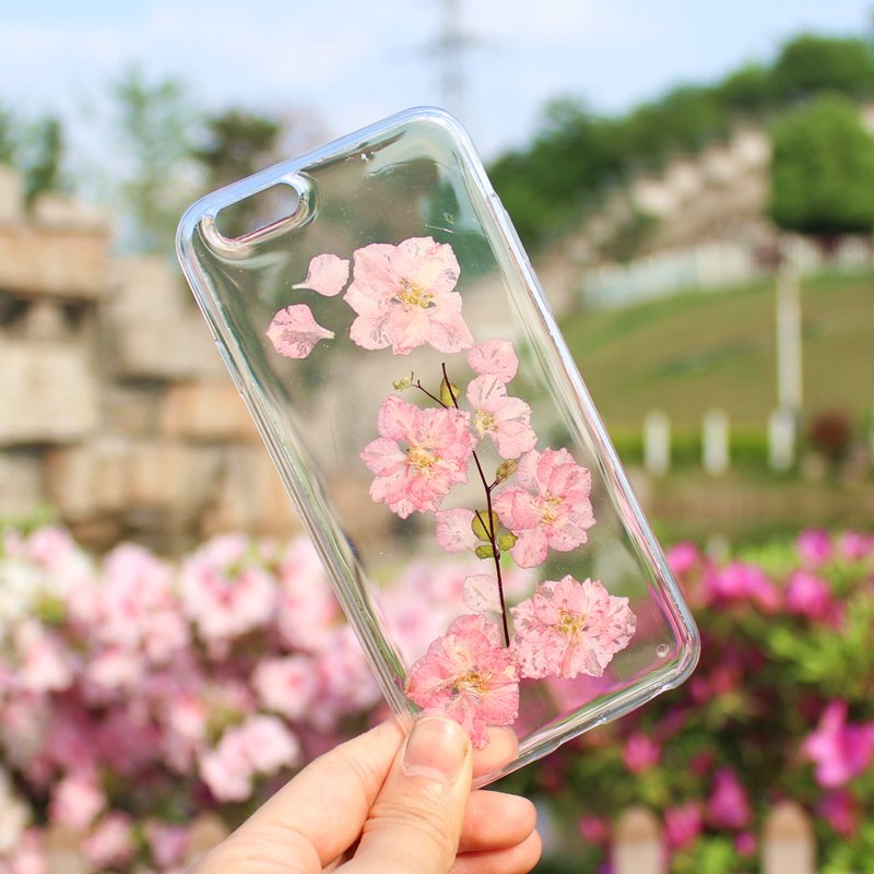 Funda para iPhone con diseño de amantes de las flores