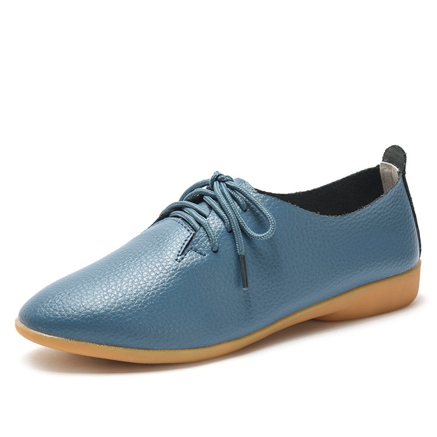 Oxfords casuales de cuero 