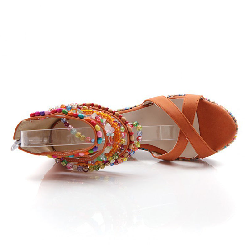 Sandalias bohemias