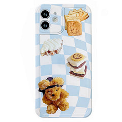 Cake Checkerboard iPhone Case