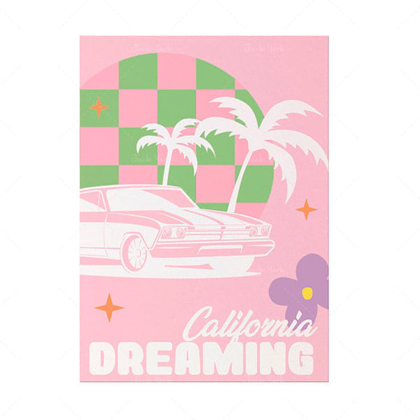 California Dreaming Canvas Poster