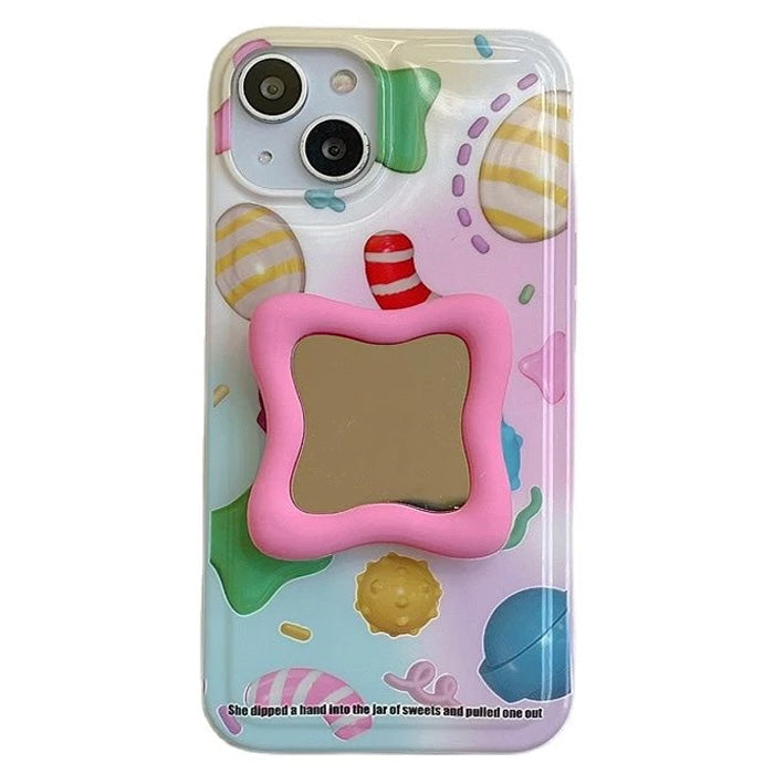 Funda para iPhone con caramelos