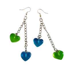 Candy Heart Earrings