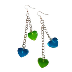 Candy Heart Earrings