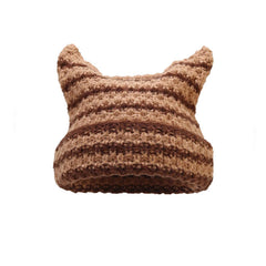 Gorro con orejas de gato