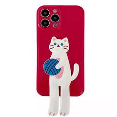 Funda para iPhone con diseño de gato