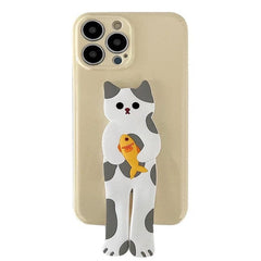 Funda para iPhone con diseño de gato