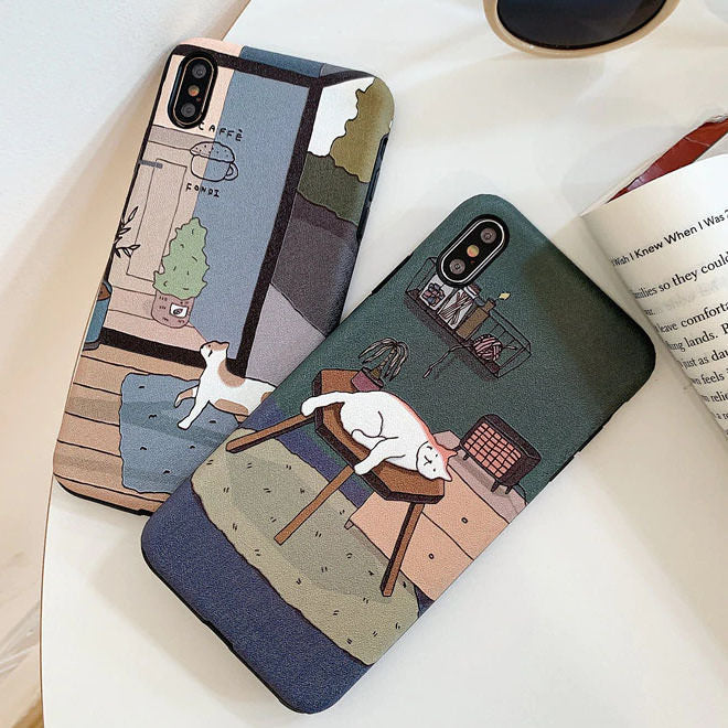 Funda para iPhone Cat's Life