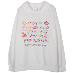 Sudadera vintage de la Isla Catalina