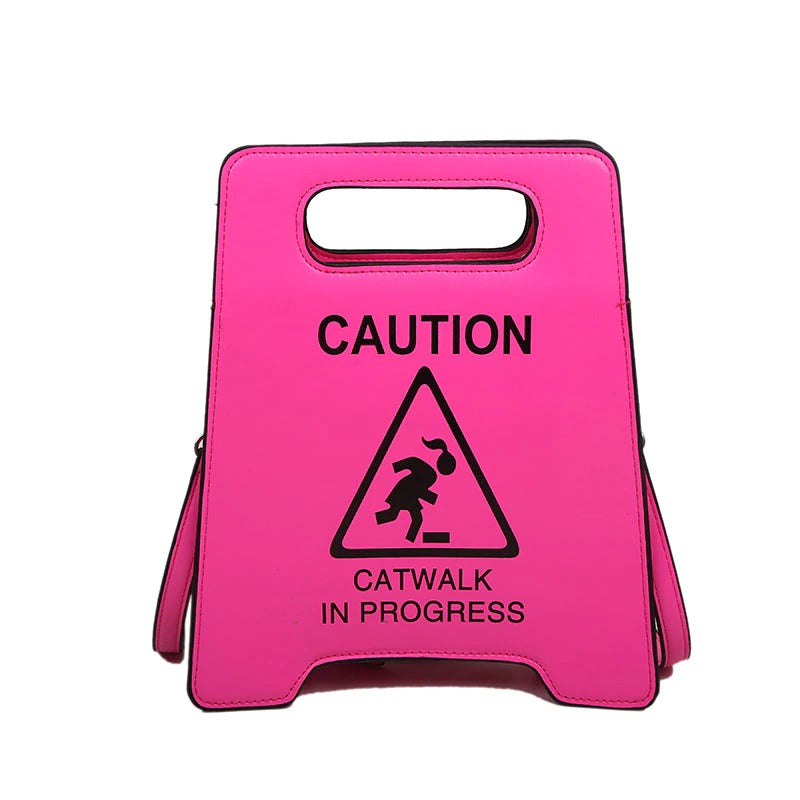 Catwalk in Progress Neon Handtasche