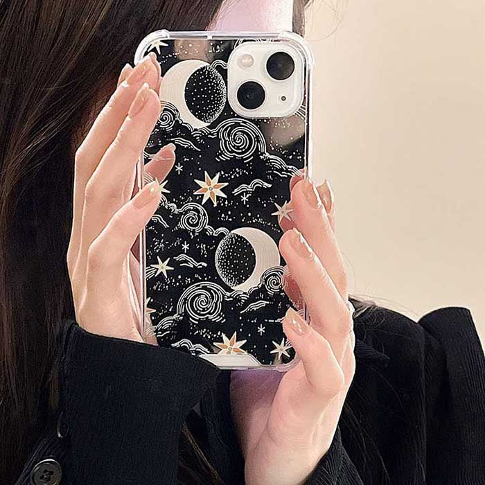 Celestial Moon iPhone Case