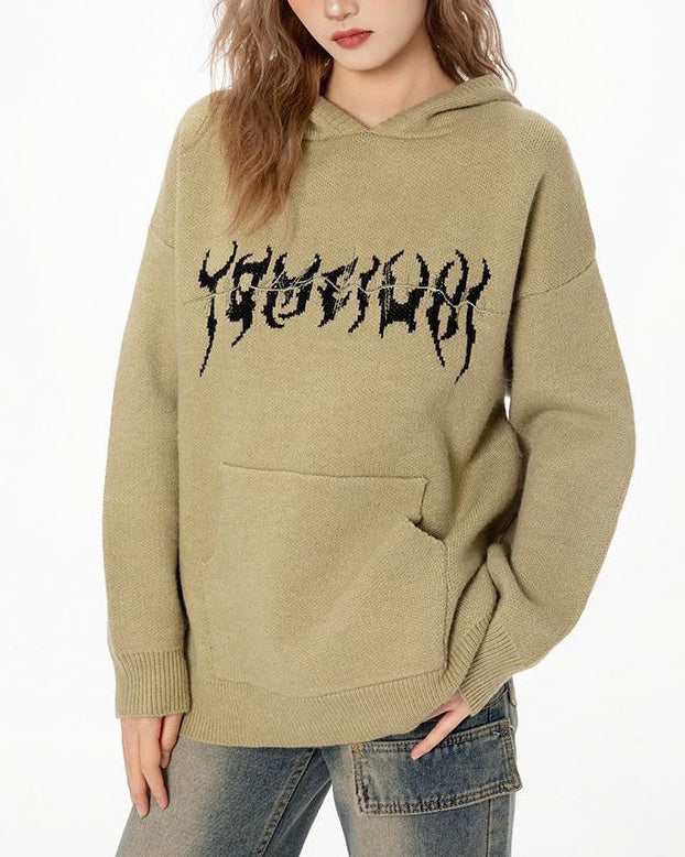 Sudadera con capucha de punto Centipede