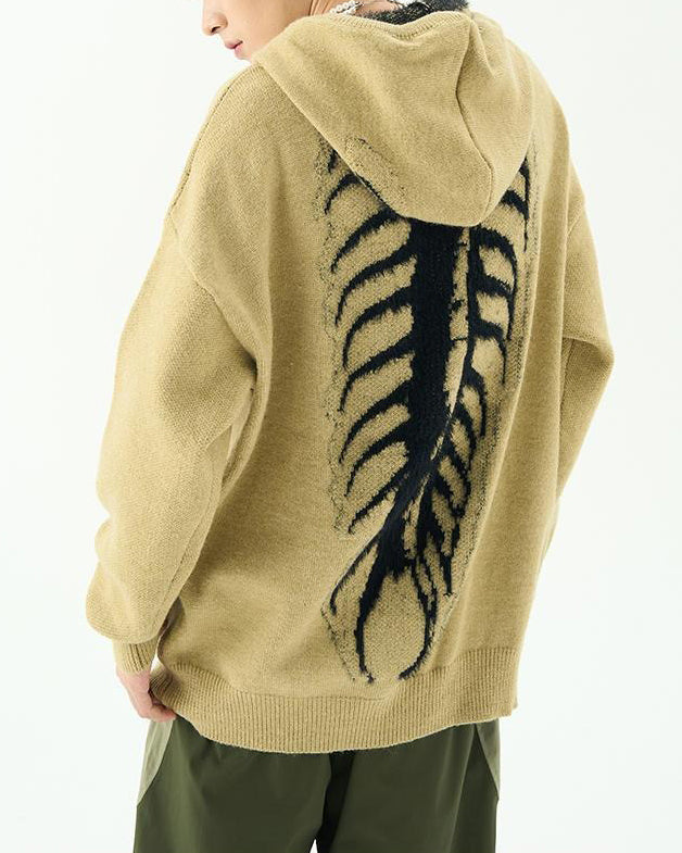 Sudadera con capucha de punto Centipede