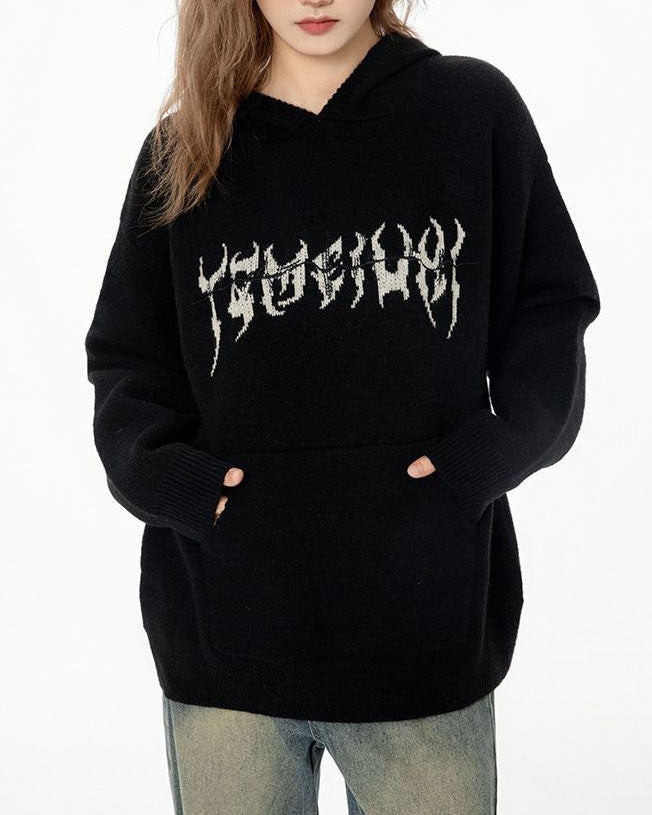 Sudadera con capucha de punto Centipede