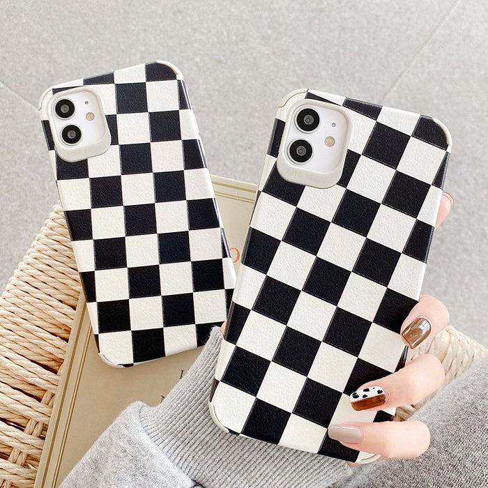 Funda para iPhone a cuadros 