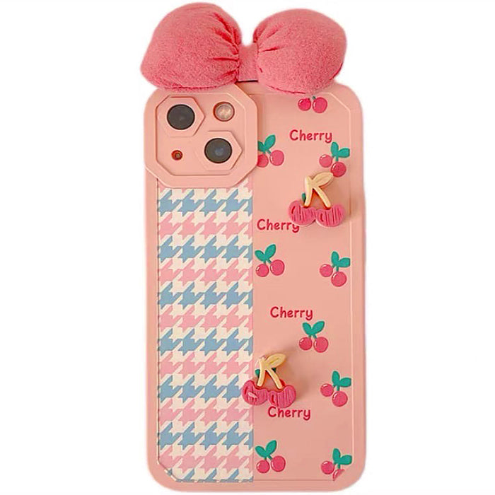 Cherry Bow iPhone Case