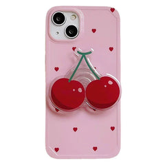 Funda para iPhone con corazón de cereza