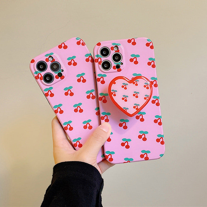 Cherry Pink iPhone Case